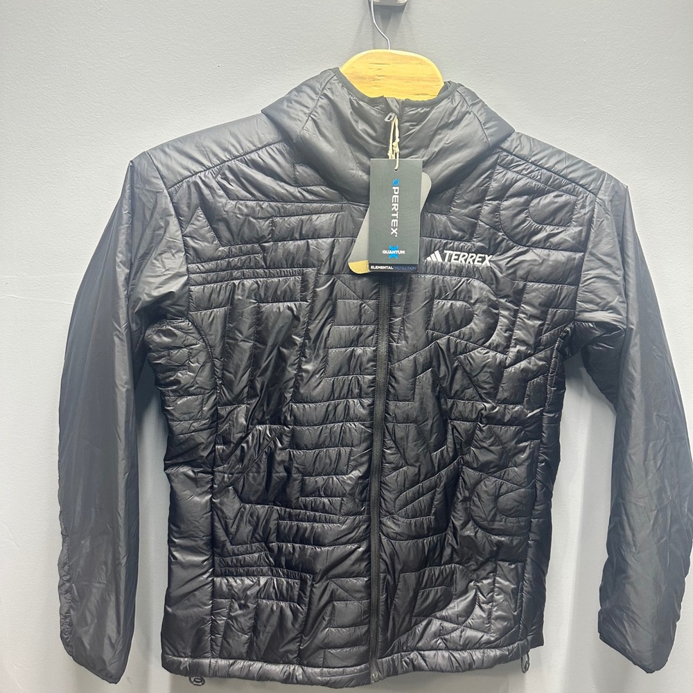 adidas TERREX Primaloft Insulated Hooded Jacket Men's L Pertex Quantum NWT